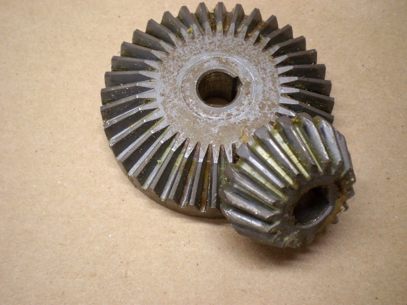 CRAFTSMAN RADIAL ARM SAW PINION AND BEVEL GEARS (PARTS# 63618 & 63615)