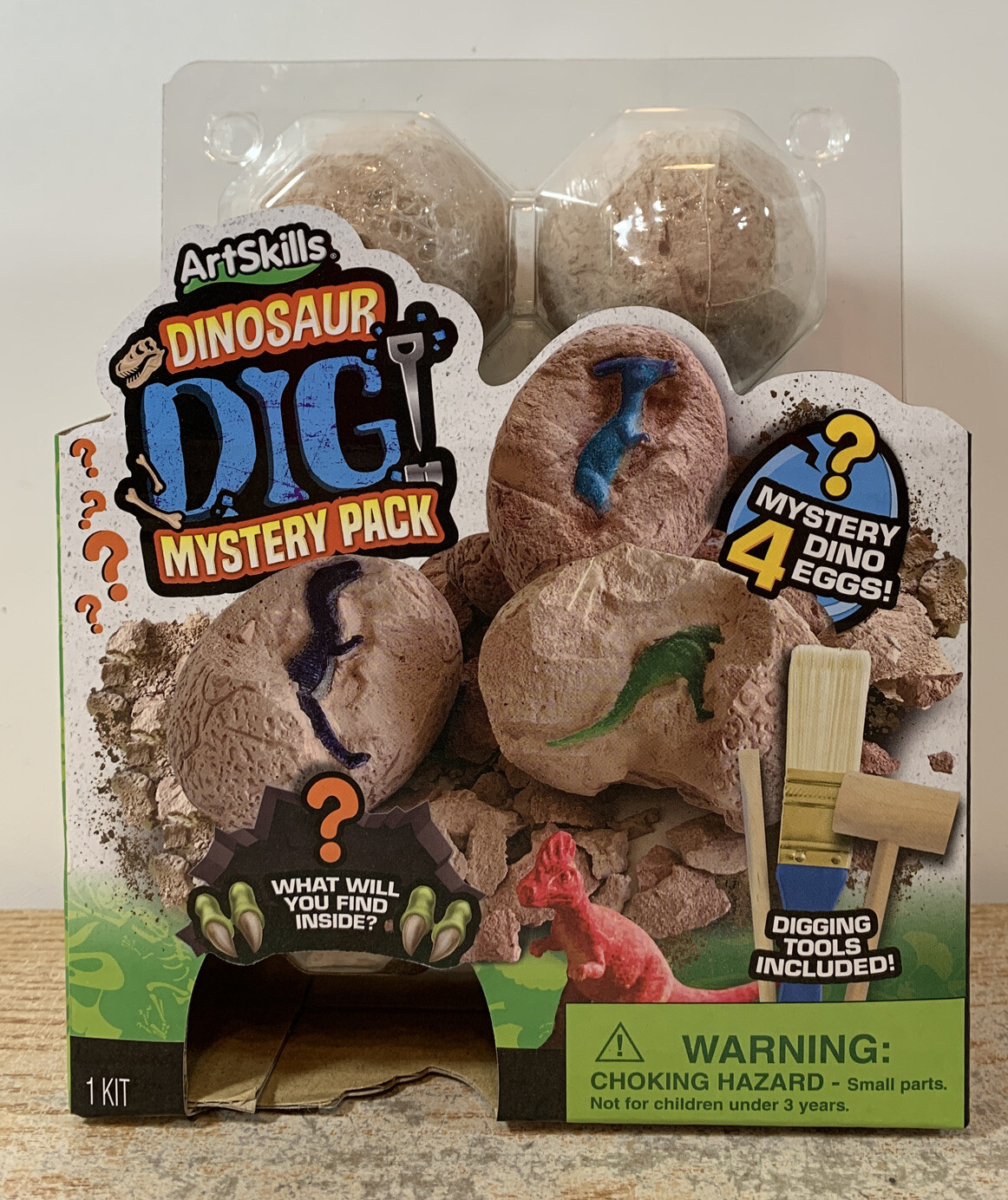 Dinosaur Eggs Dig Kit Discover Dinos Archaeology Excavation 4 Eggs Artskills