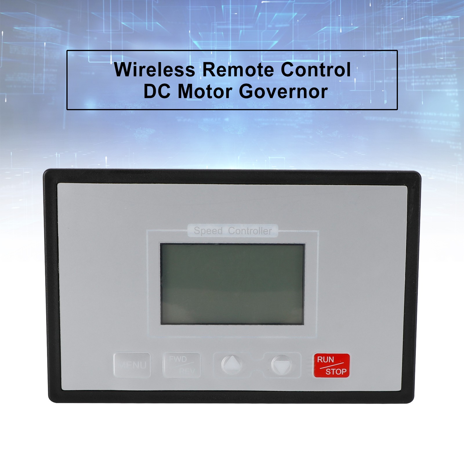 Speed Controller PWM DC Motor Timing Reversible Remote Control LCD Display 60A