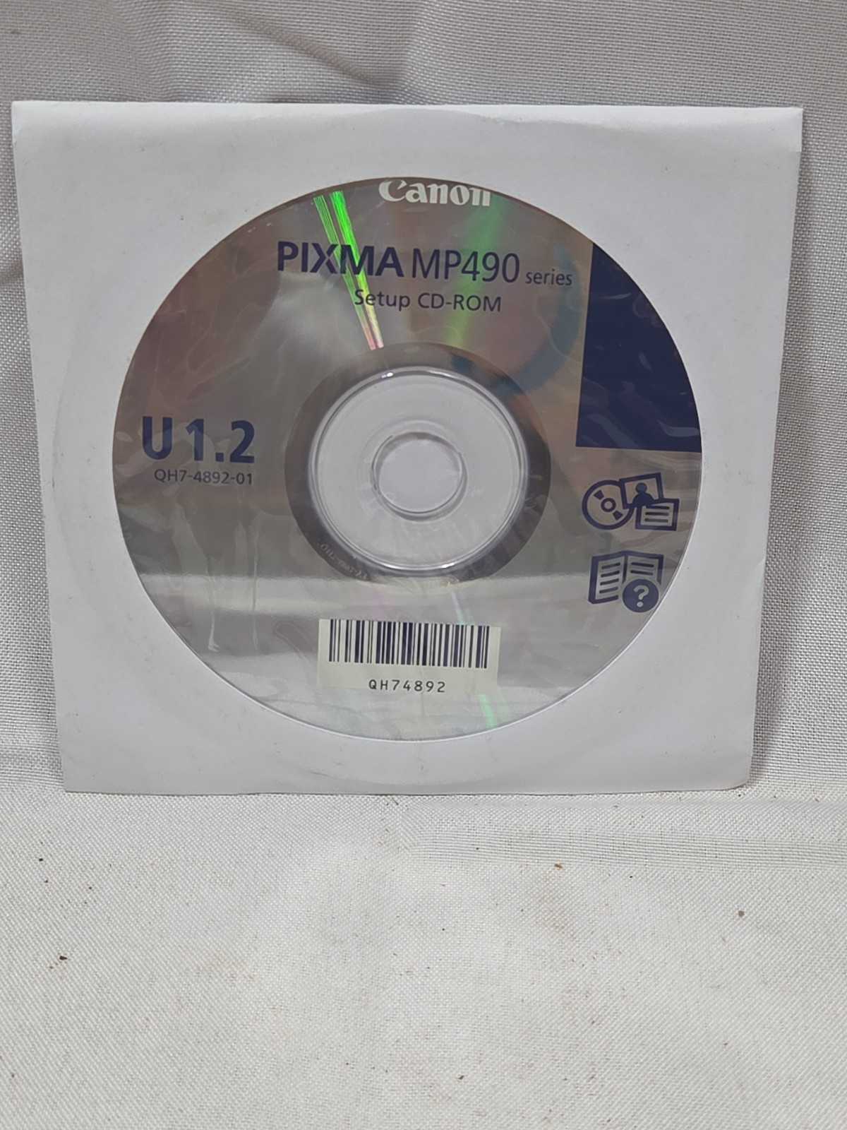 Canon Pixma MP490 series SETUP CD-ROM