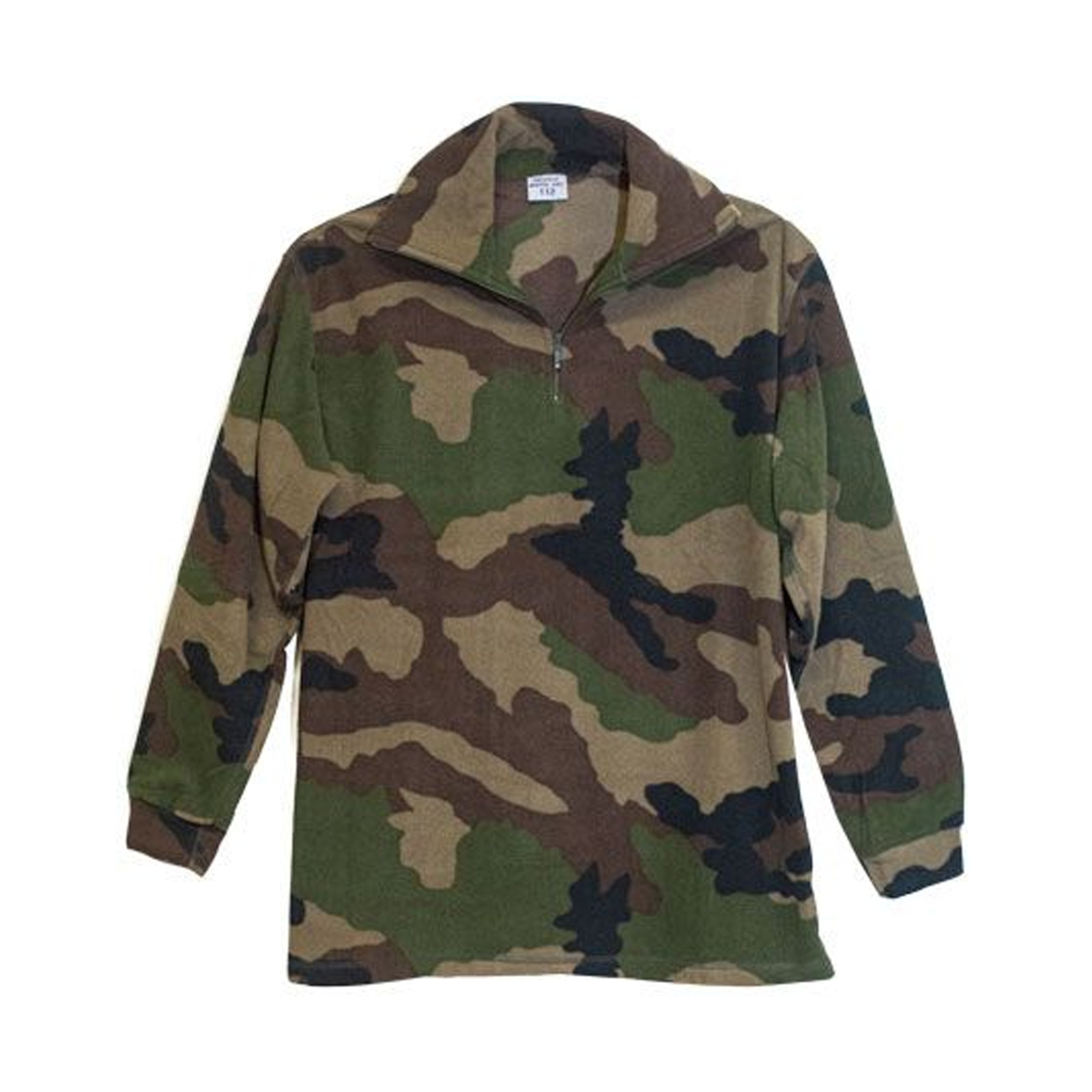 FRENCH MILITARY SUPER SOFT FLEECE PULLOVER, Extra Large