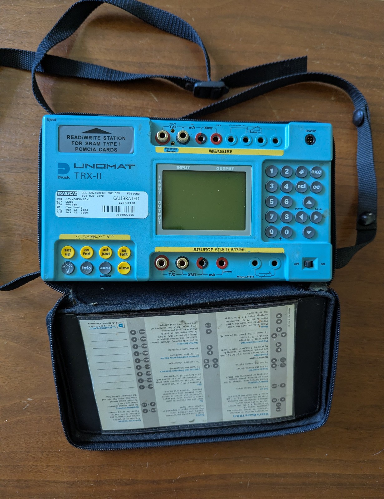 Druck UNOMAT TRX II Multi-Function Portable Documenting Calibrator Pressure