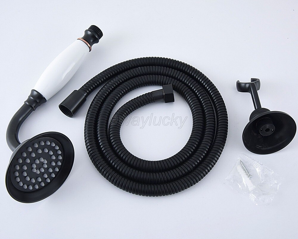 Oil Rubbed Bronze Bathroom Hand-Held Shower Head& 1.5m hose & Wall Bracket