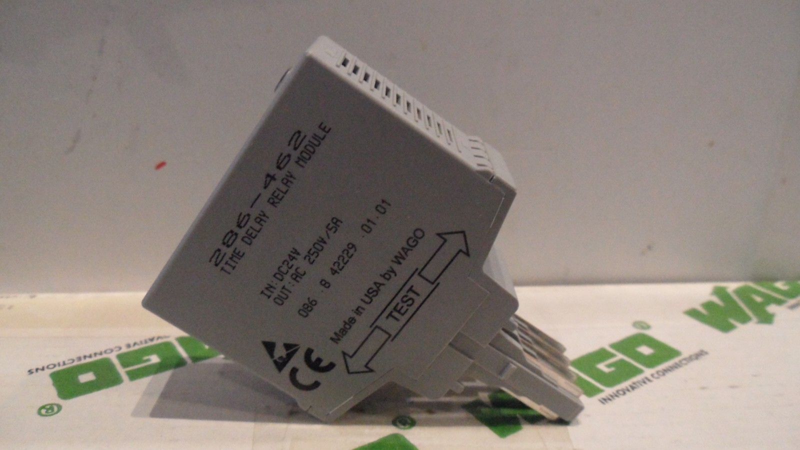 Wago 286-462 TIME RELAY MODULE 24VDC