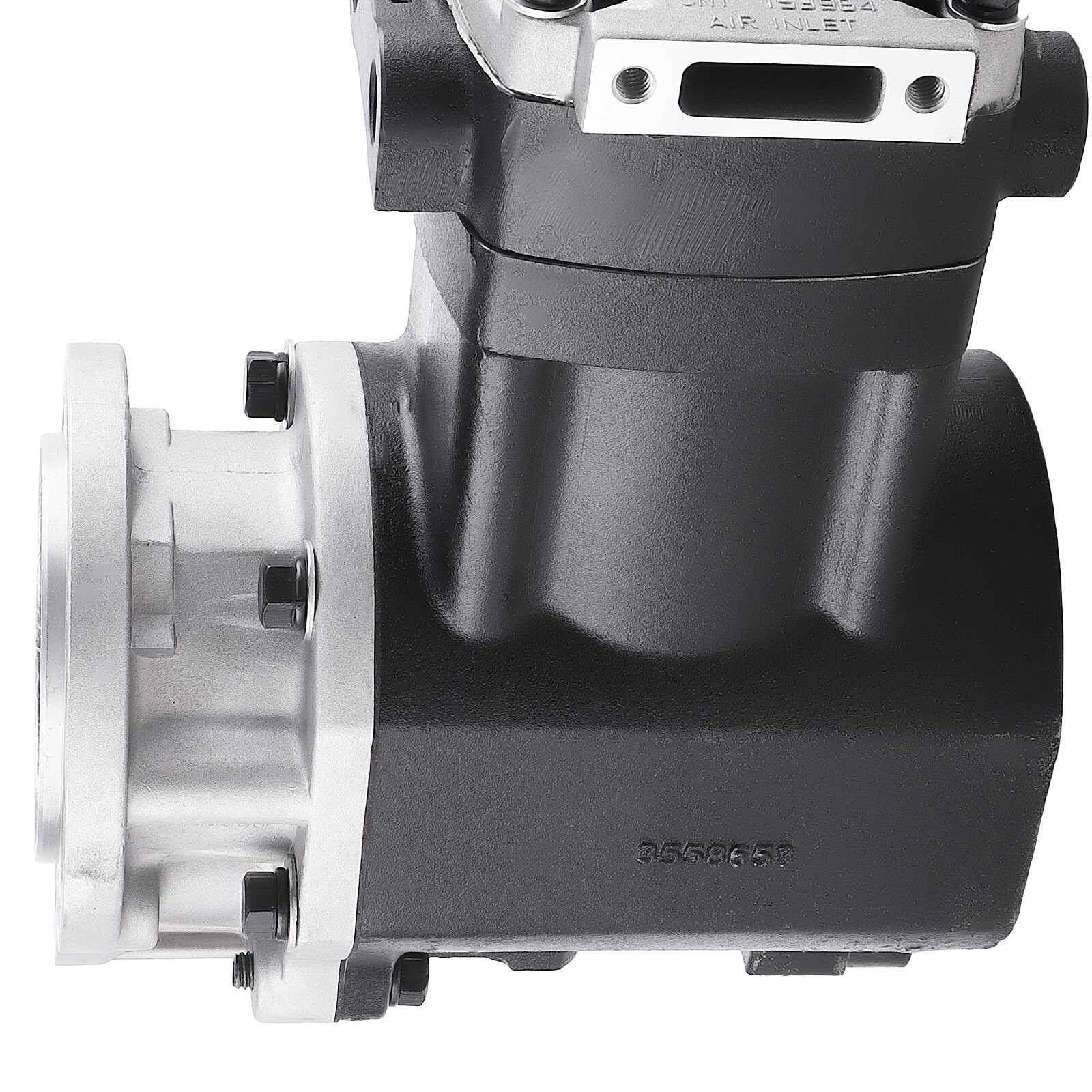 Black Air Brake Compressor for Cummins Engine N14/ N14 CELECT/ N14 CELECT PLUS
