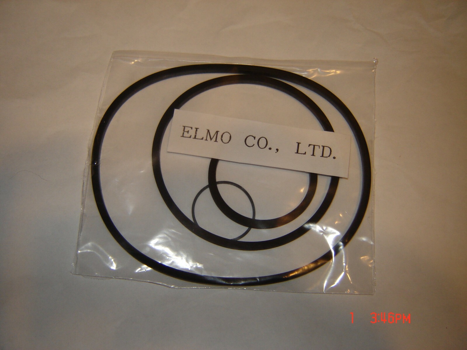 Elmo ST-1200HD, St-1200 HD Projector Belts,  4 Belt Set. New St-1200HD Belt kit