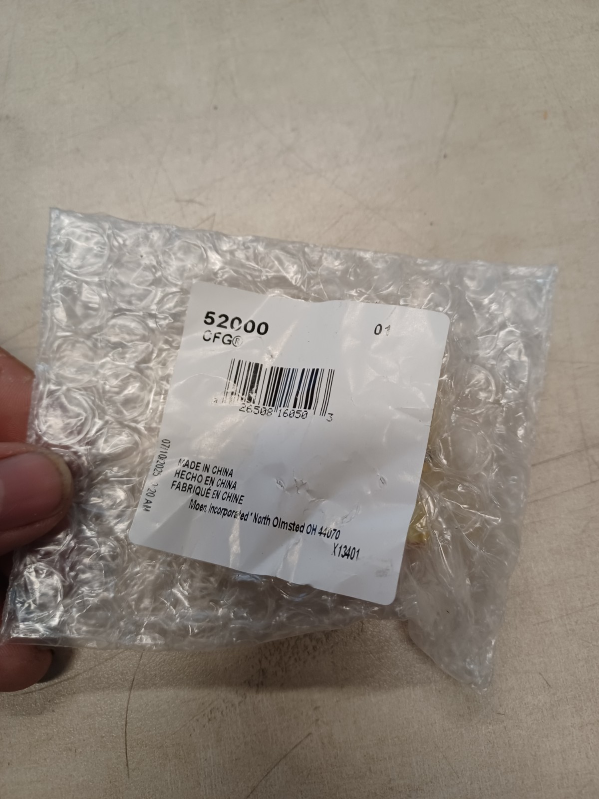 Moen 52000 Faucet Cartridge Brass Gold Replacement