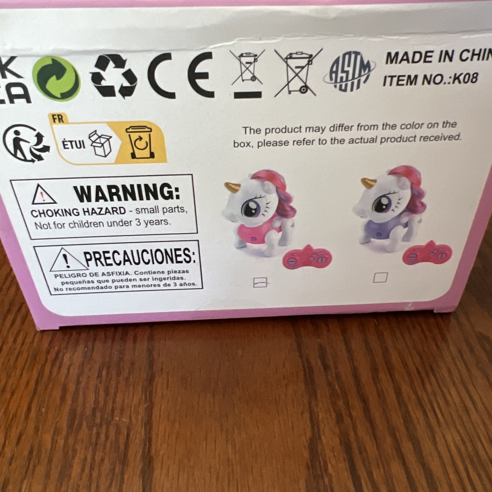Unicorn Remote Control Control / Cute Lighting And Music.