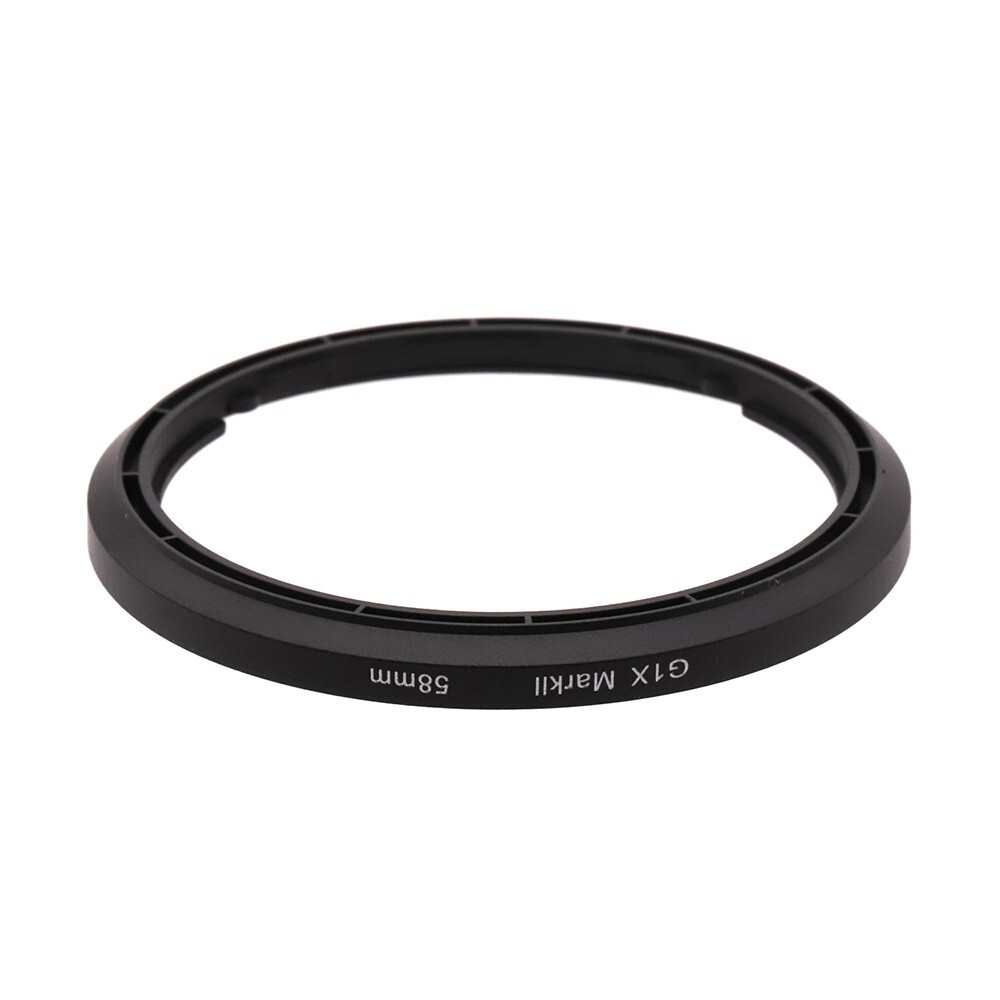 FA-DC58E 58mm Camera Lens Filter Adapter Ring for Powershot G1X Mark II