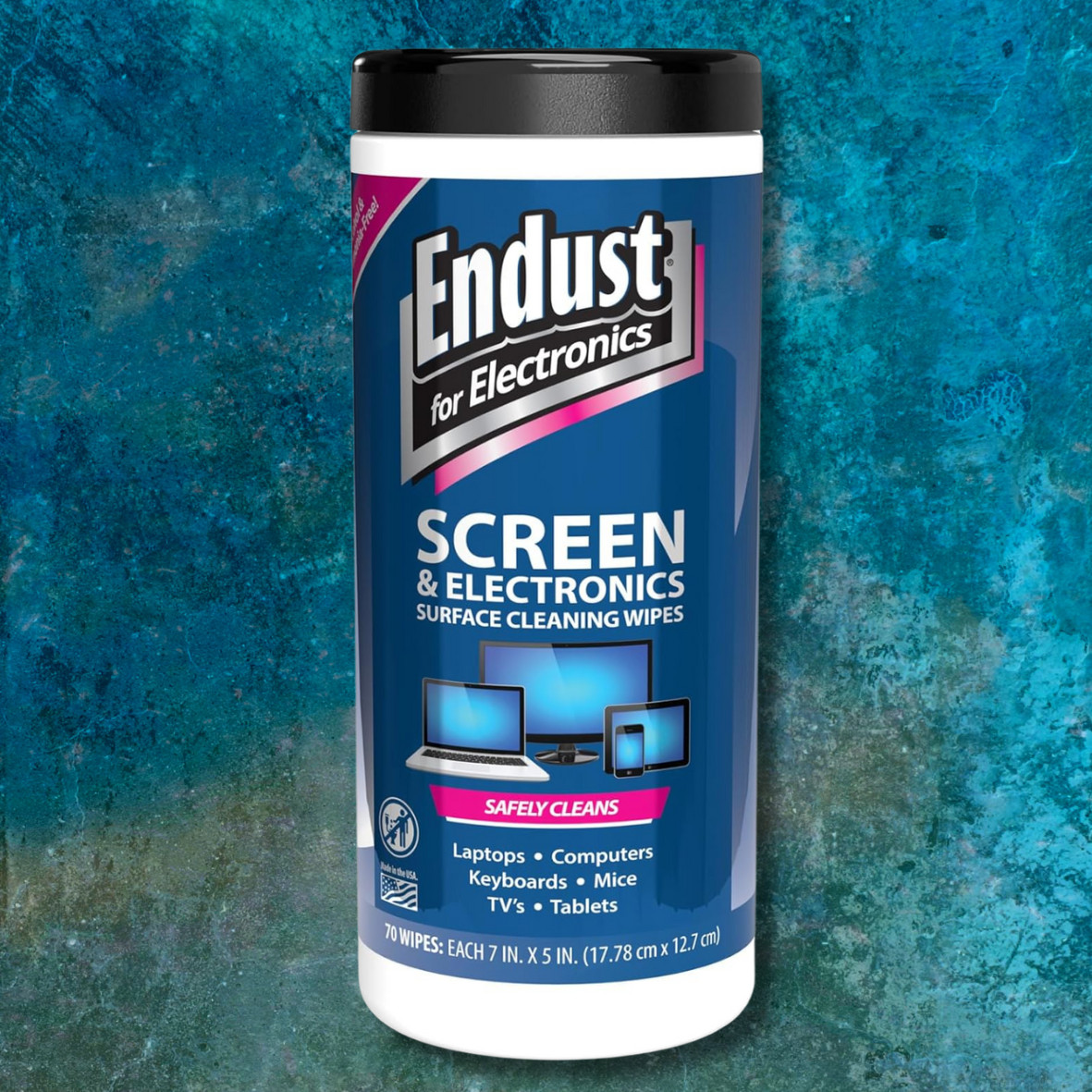 Plasma TV Screen Wipes Flat Screen Cleaner LCD Laptop Monitor Cleaning 70 Count*