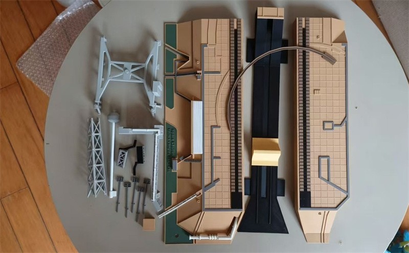 1/400 39A Space Shuttle Launch Site 3D Printed Finished Model