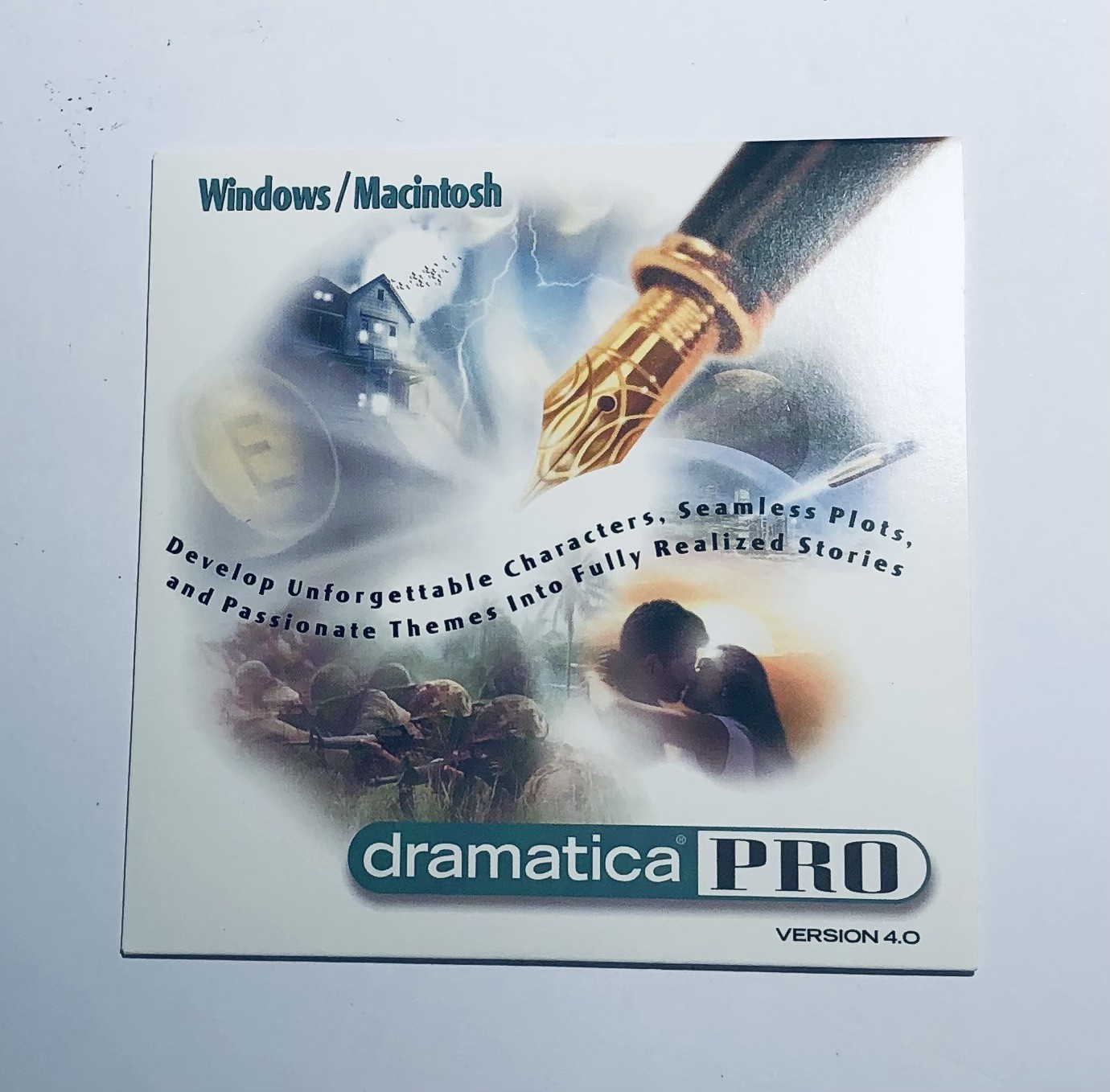 Write Brothers Dramatica Pro Version 4.0 Windows PC & Mac Software Big Box