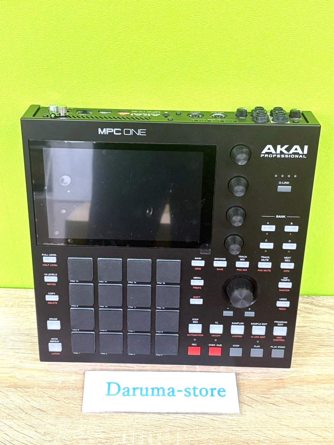 AKAI MPC One Black Standalone Sampler Used Tested