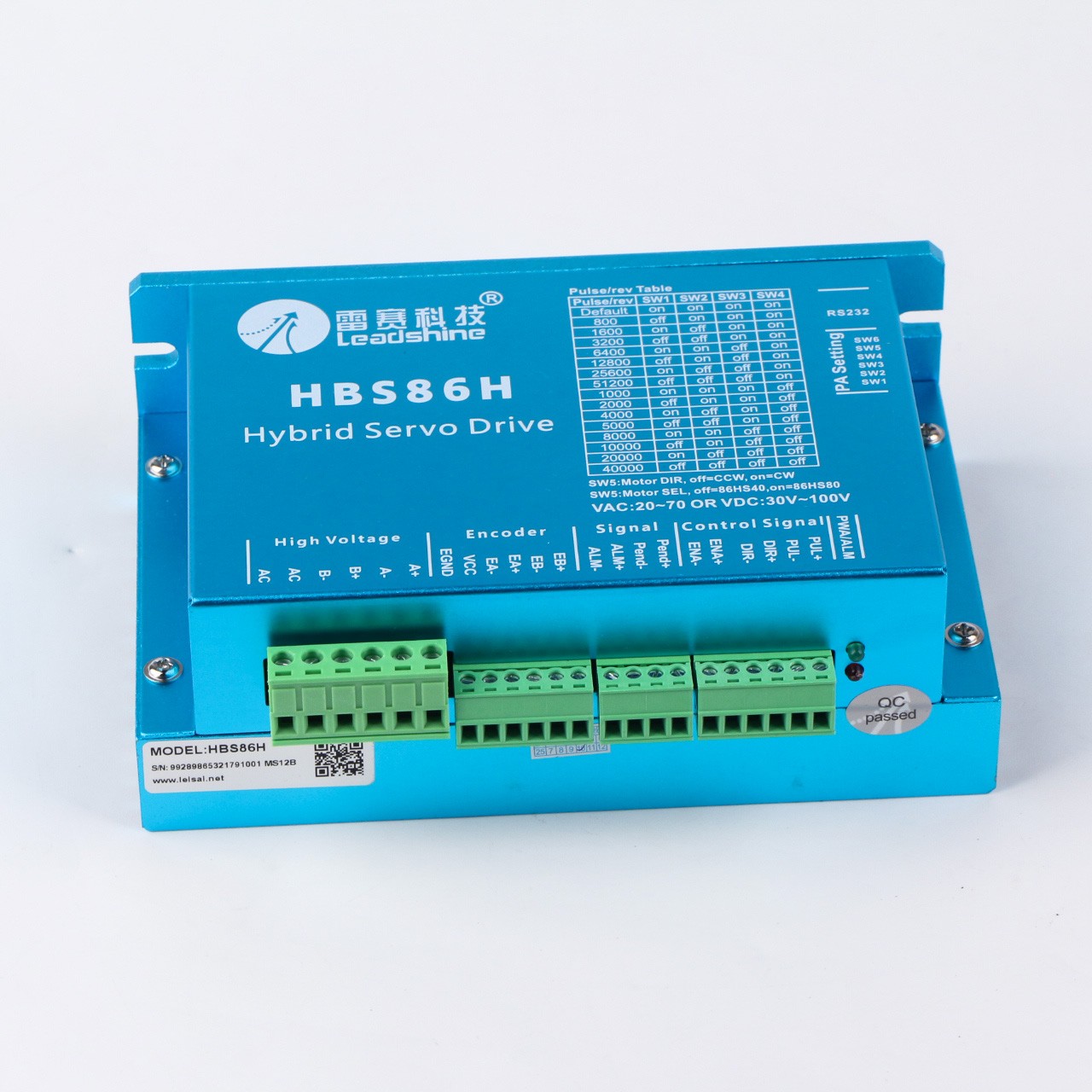 1PCS NEW HBS86H Servo Drive