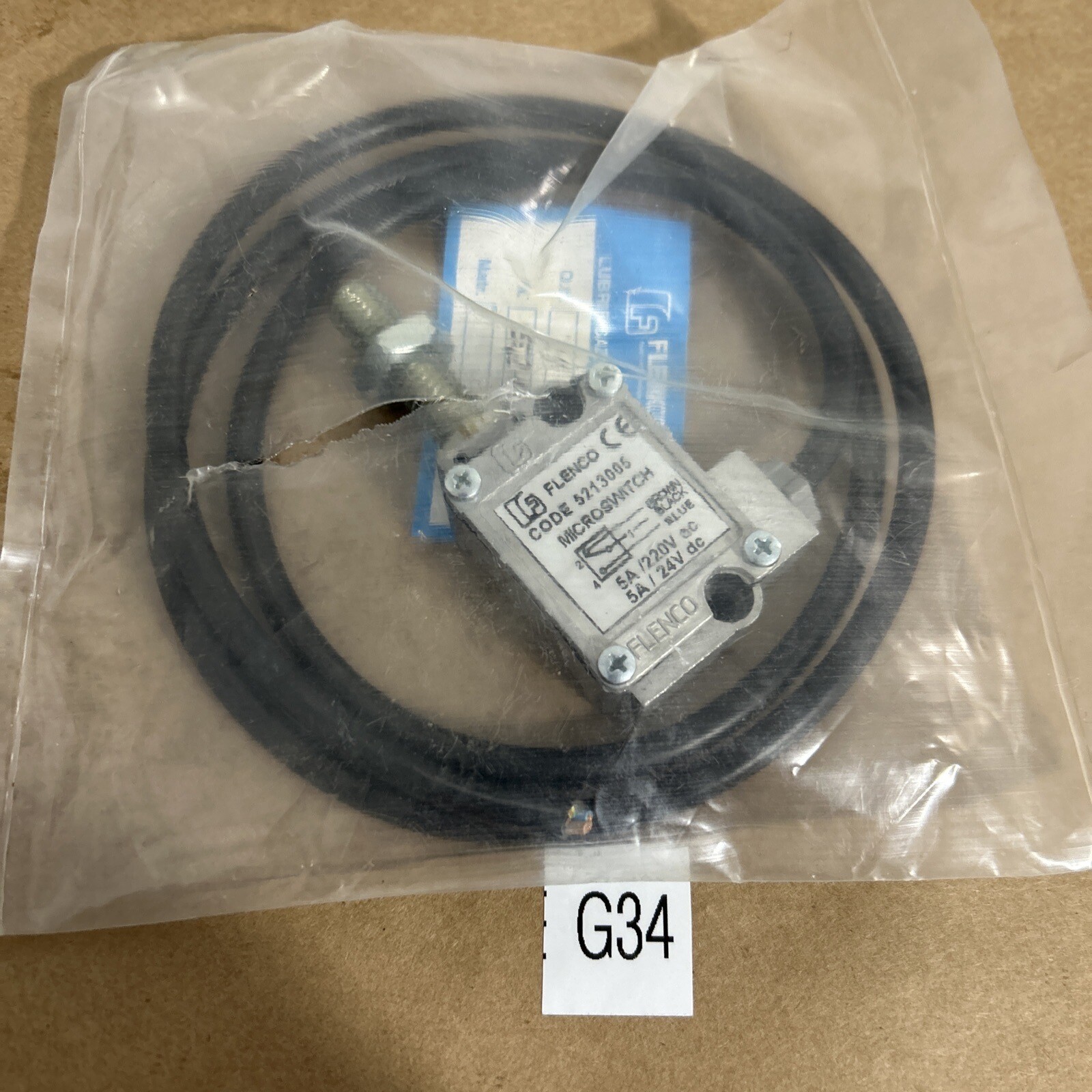 FLENCO MICROSWITCH 5213005 NNB Fast Shipping!+Warranty