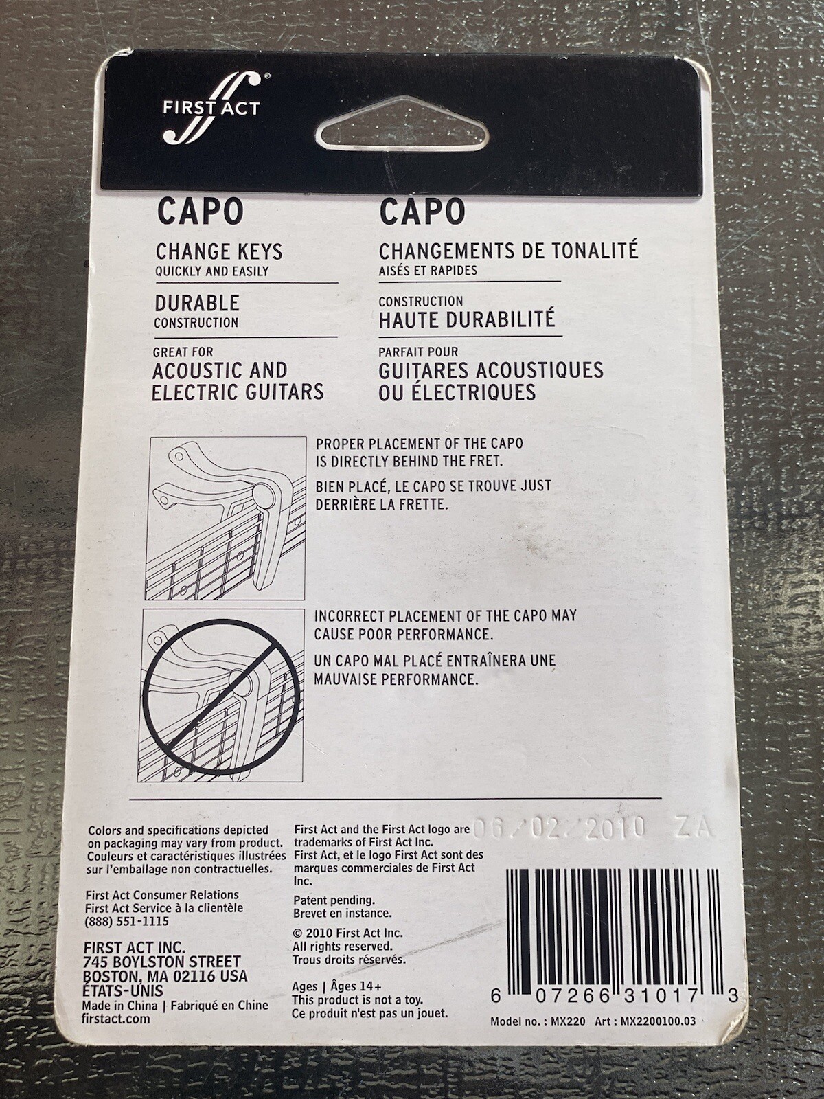 FIRST ACT CAPOCHANGE KEYS QUICKLY AND EASILY GREAT FOR LIVE PERFORMANCE