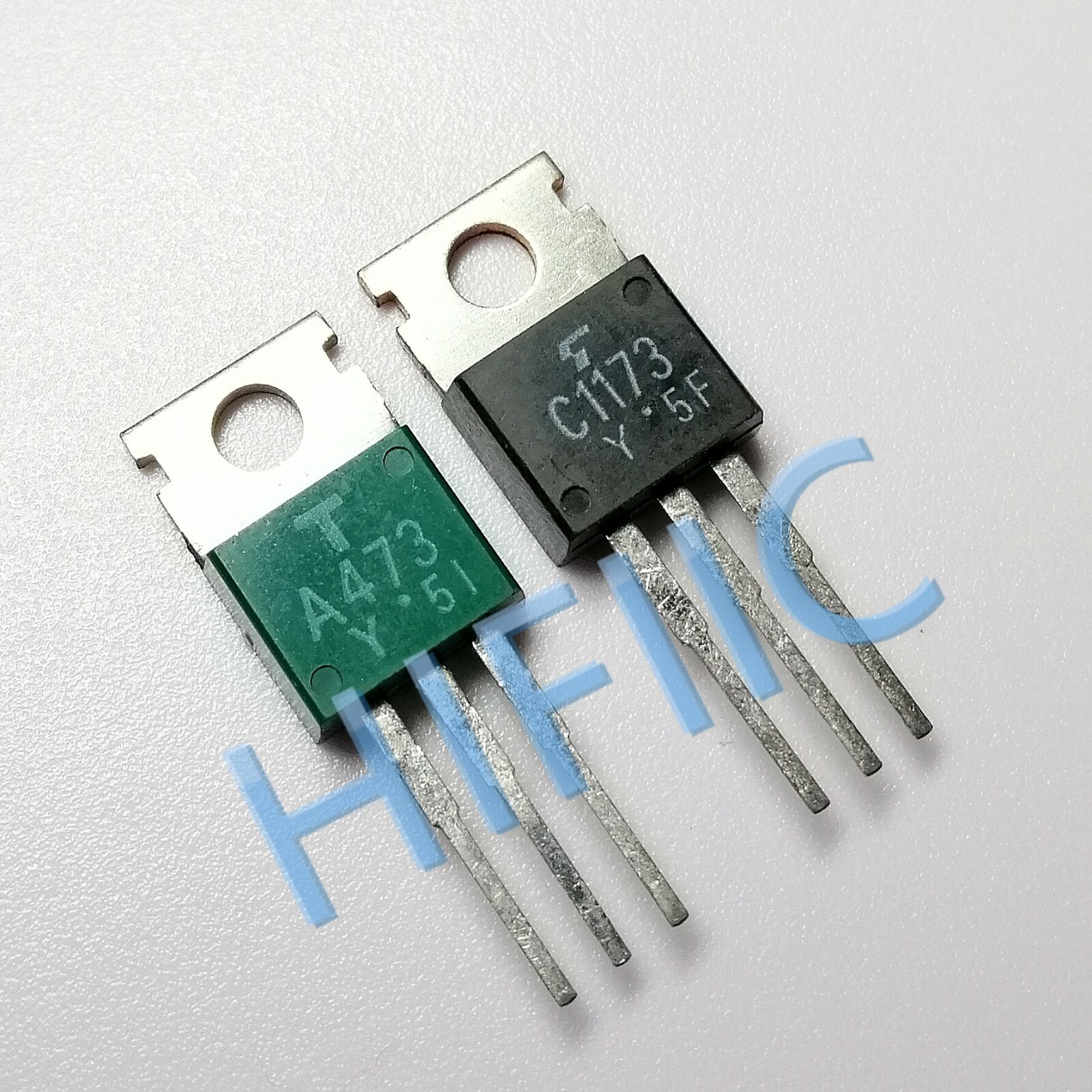 1/5Pairs 2SA473-Y 2SC1173-Y (A473 C1173) Original New Toshiba Transistor TO220