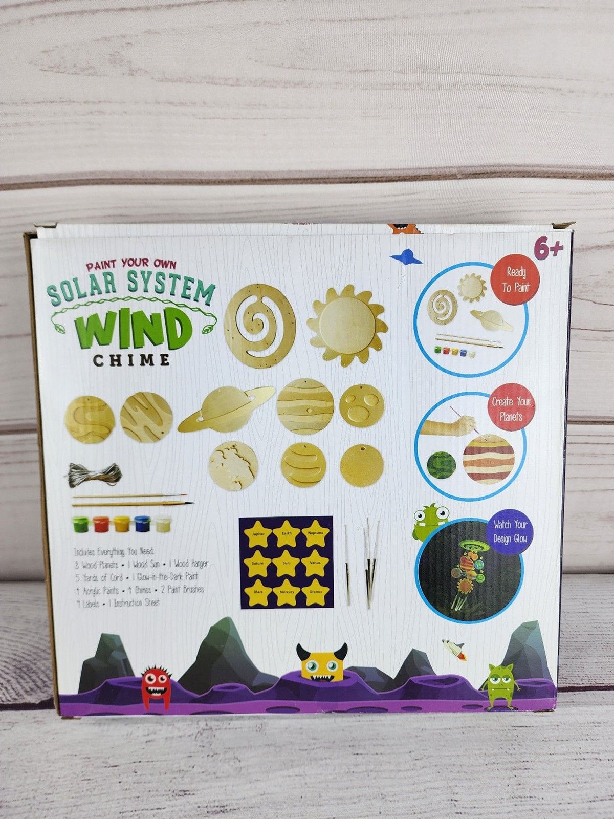 NEW Solar System Wind Chime Build Set STEM Kids DIY