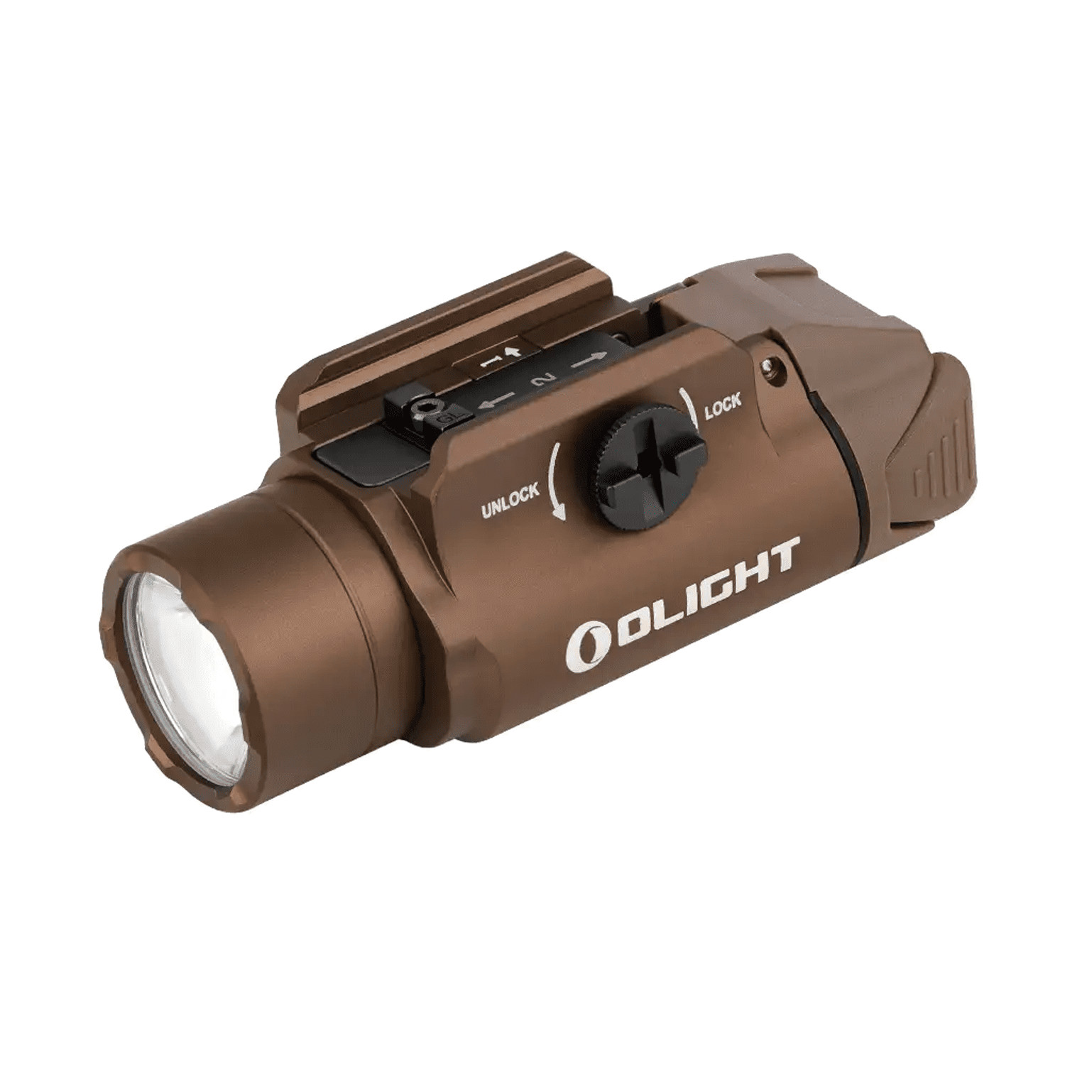 New Olight Valkyrie PL-3R Rail Mounted Tactical Weapon Light -Desert Tan 1500 LM