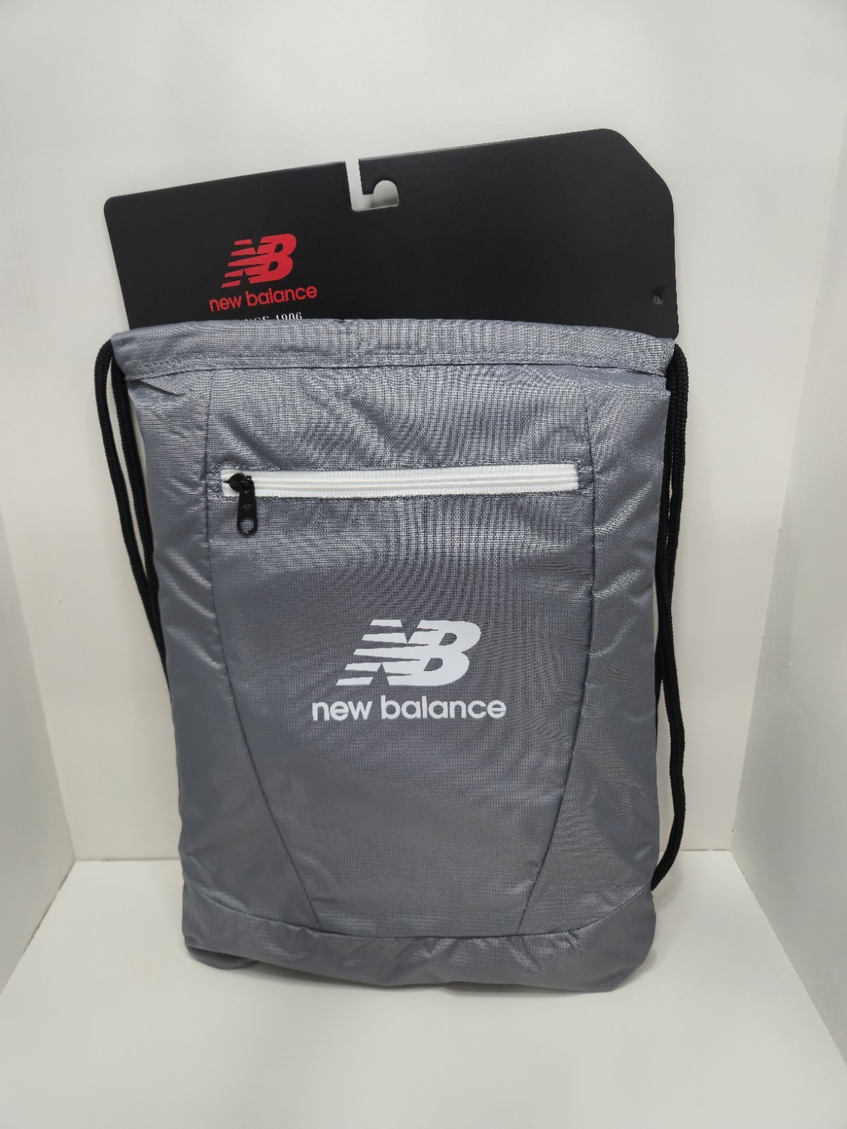 New Balance Drawstring Backpack With Front Pocket