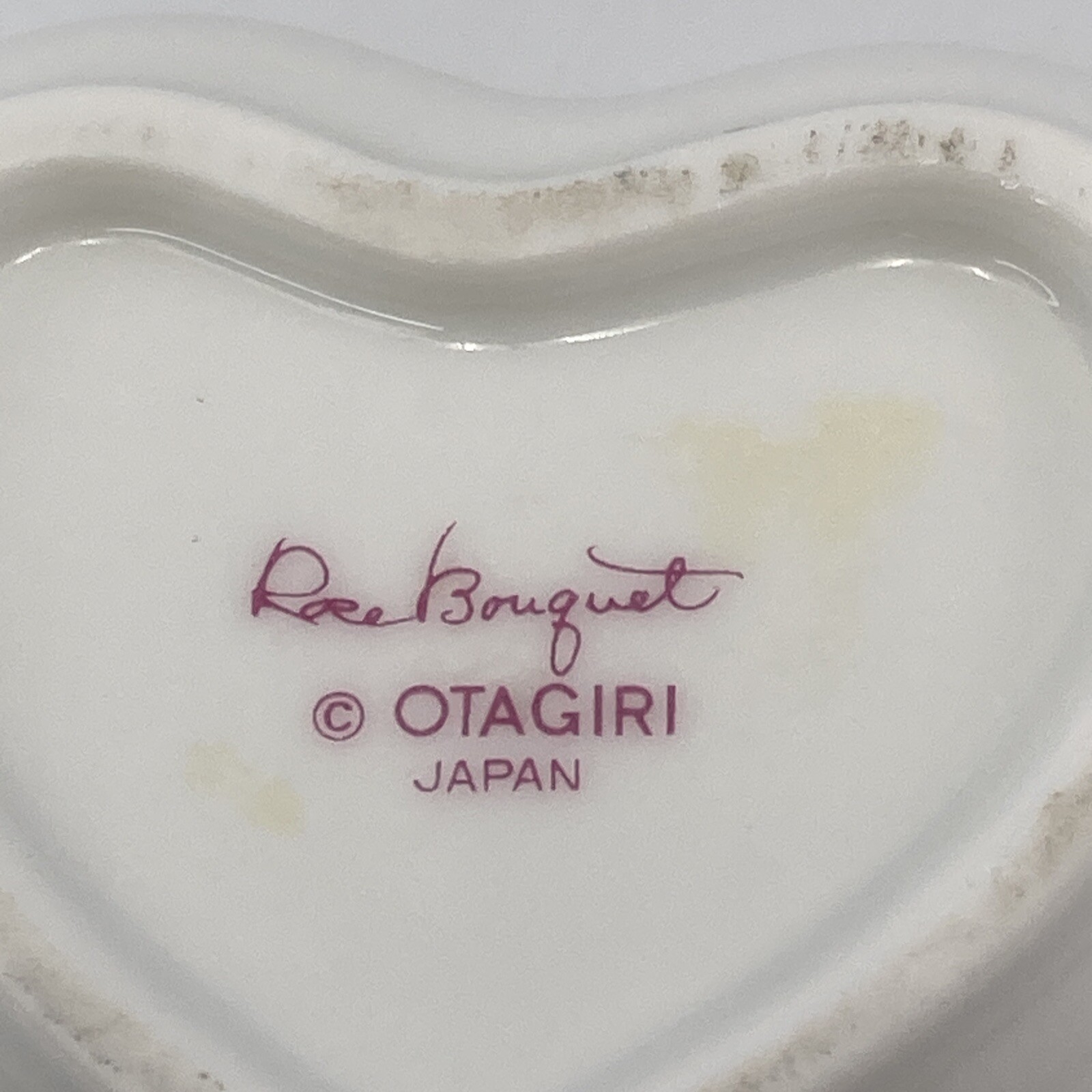 Otagiri Rose Bouquet Trinket Box
