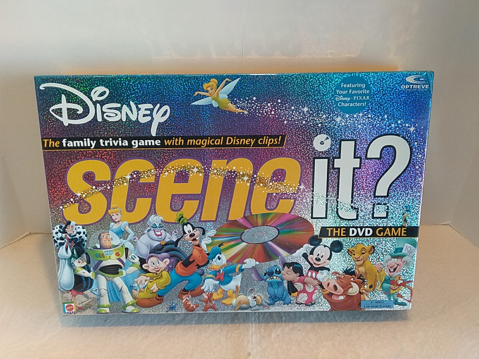 Disney Scene it? Edition The DVD Board Game 100% COMPLETE! VGUC 1st Edition