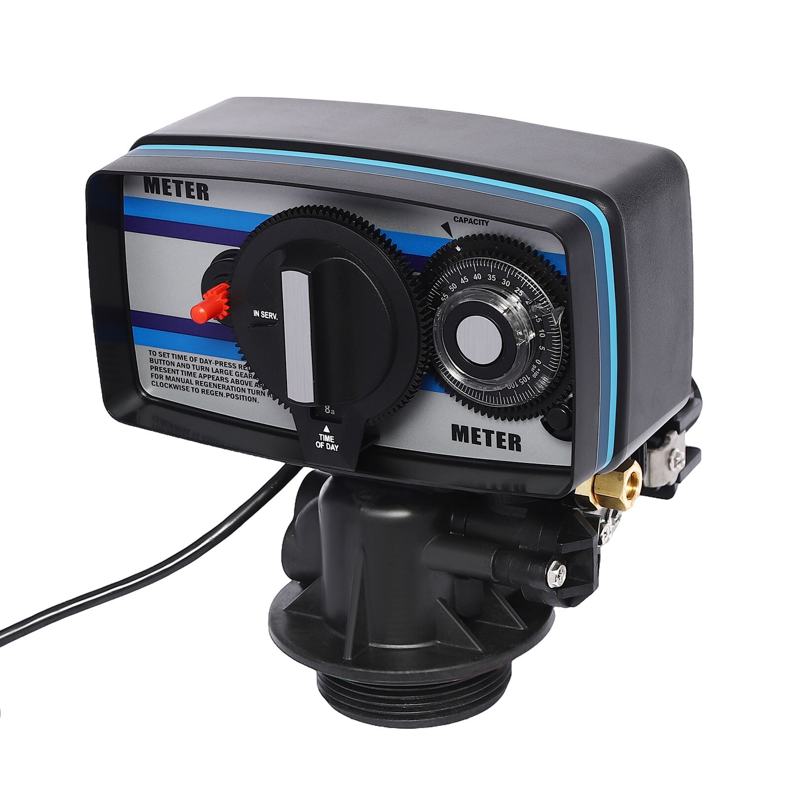 For Water Filter Softener Resin Automatic Fleck 5600SM Flow Control Timer Valve