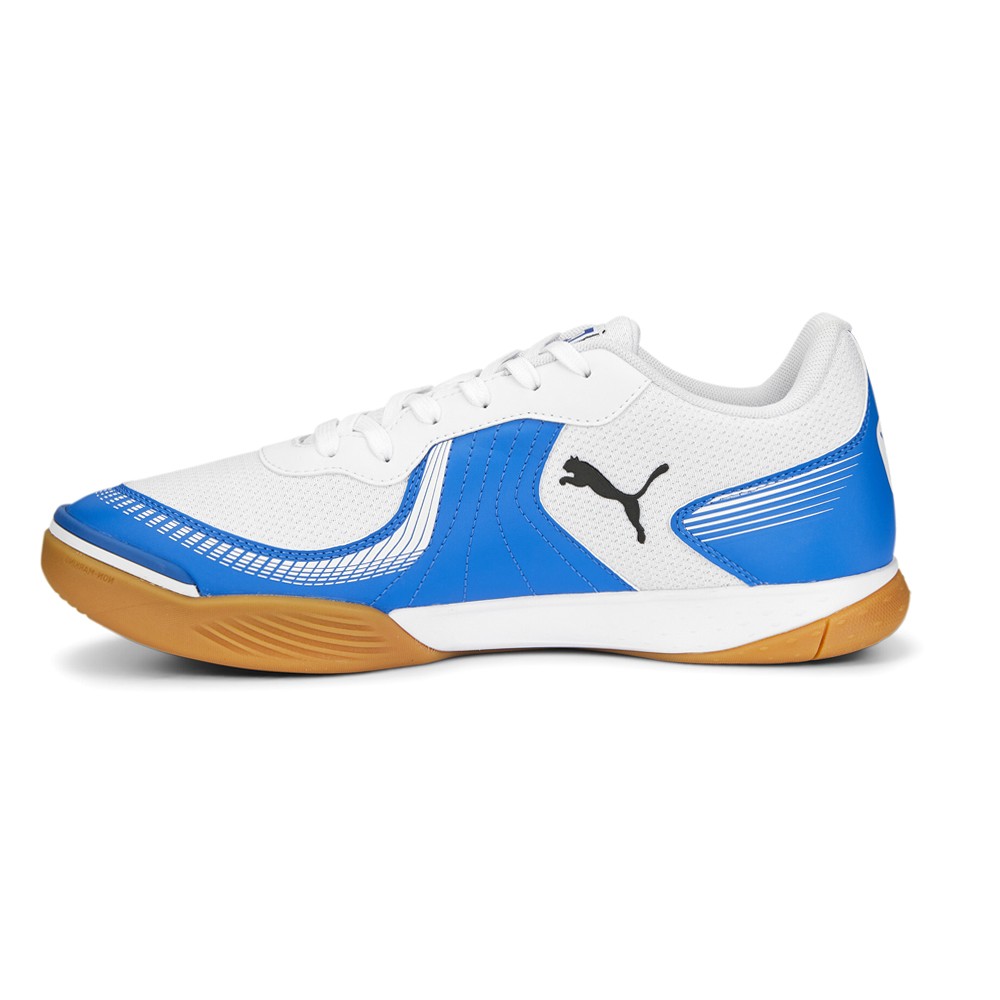 PUMA Pressing Iii Indoor Soccer Mens White Sneakers Athletic Shoes 10693404