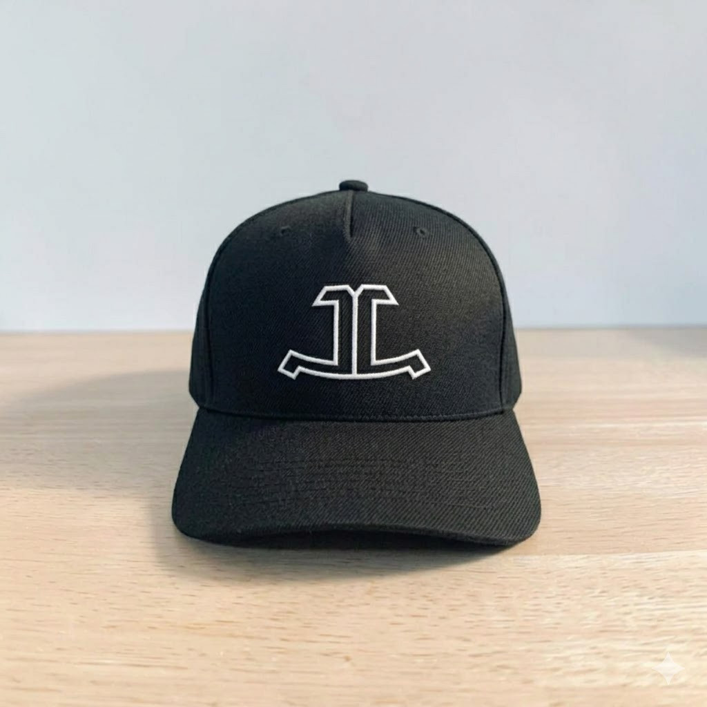 Jaeger-LeCoultre Logo Embroidered Baseball Cap - Black Kaki Twill Luxury Watch
