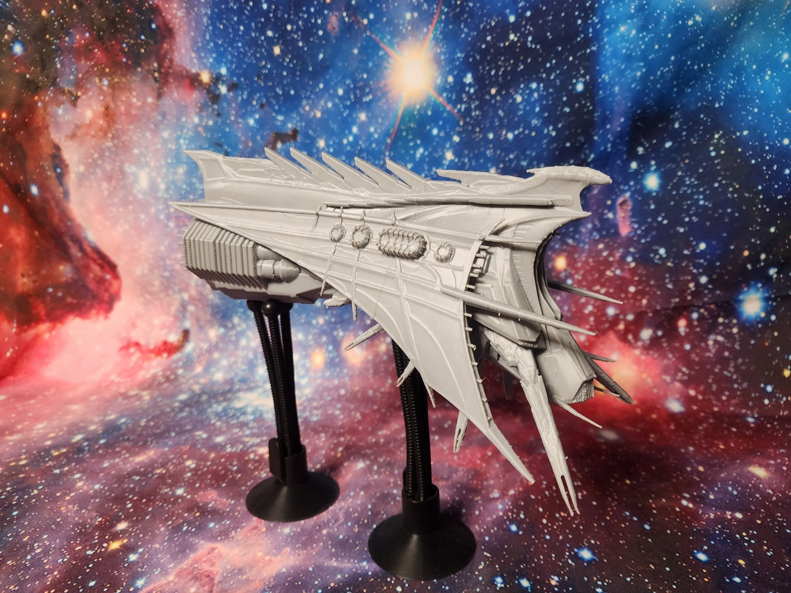 *T.G.S. Clearance Vessel* Fek'Ihri Gok'tad Carrier Exclusive PLA Model