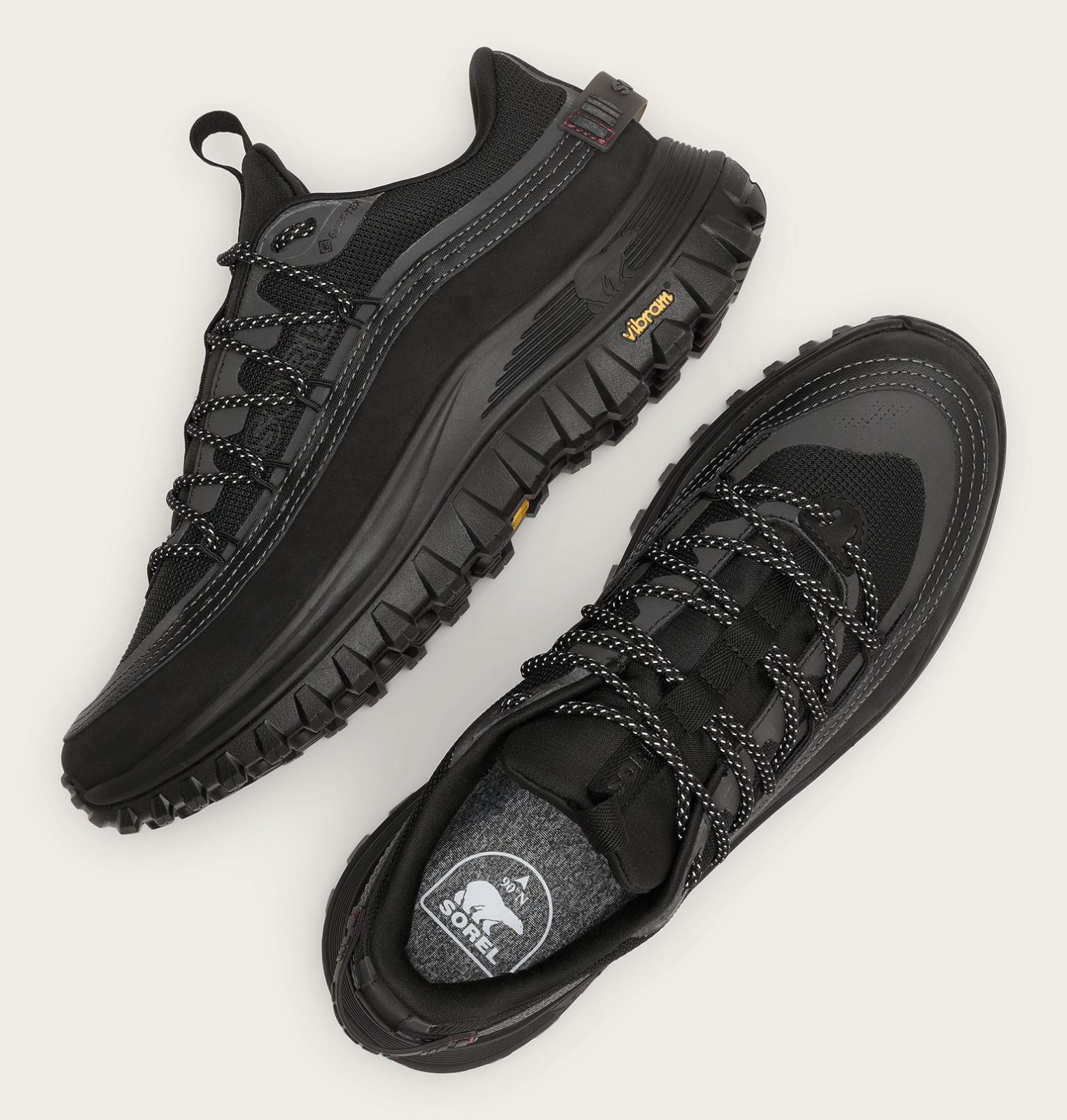 Authentic Sorel Callsign Horizon™ Low GTX Men's Waterproof Sneaker Black, Jet