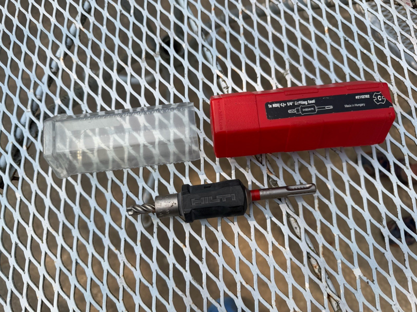 Hilti #2112762 1x HDI-L+ 1/4" Setting Tool