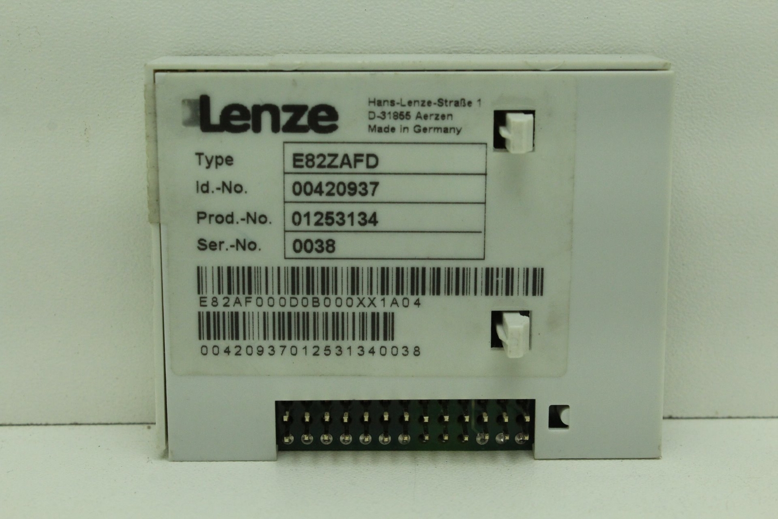 Lenze E82ZAFD ( 00420937 ) Function Module