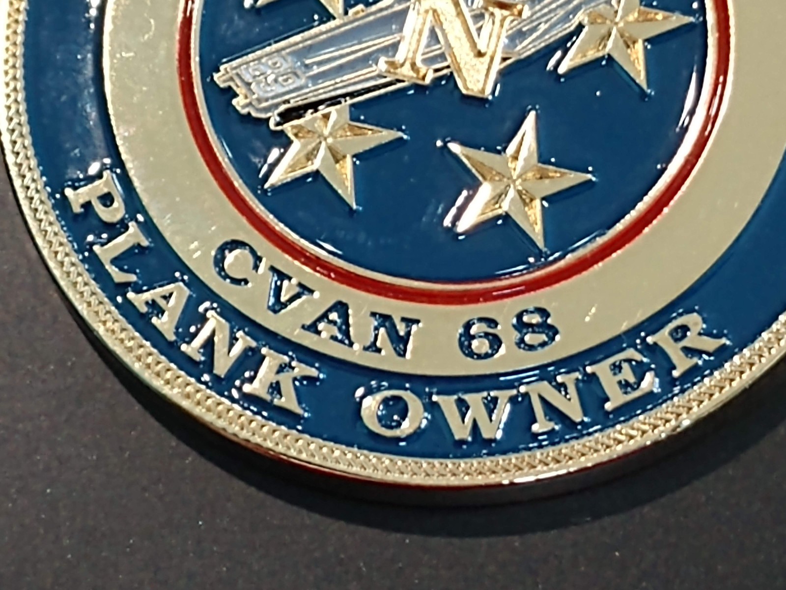 USS Nimitz (CVAN-68) Plank Owner 2" Challenge Coin