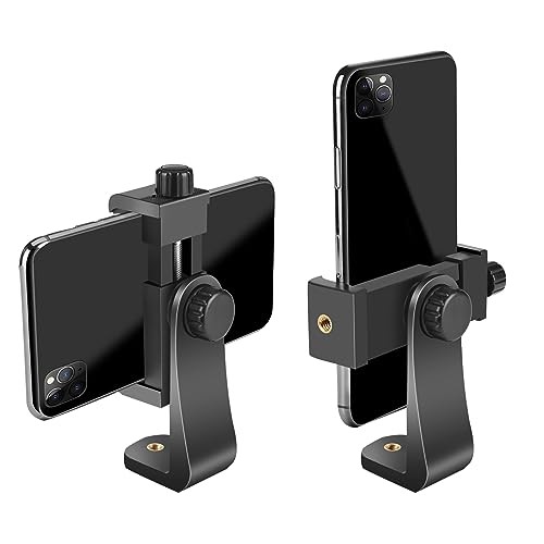 Premium Smartphone Holder/Vertical and Horizontal Tripod Mount Adapter
