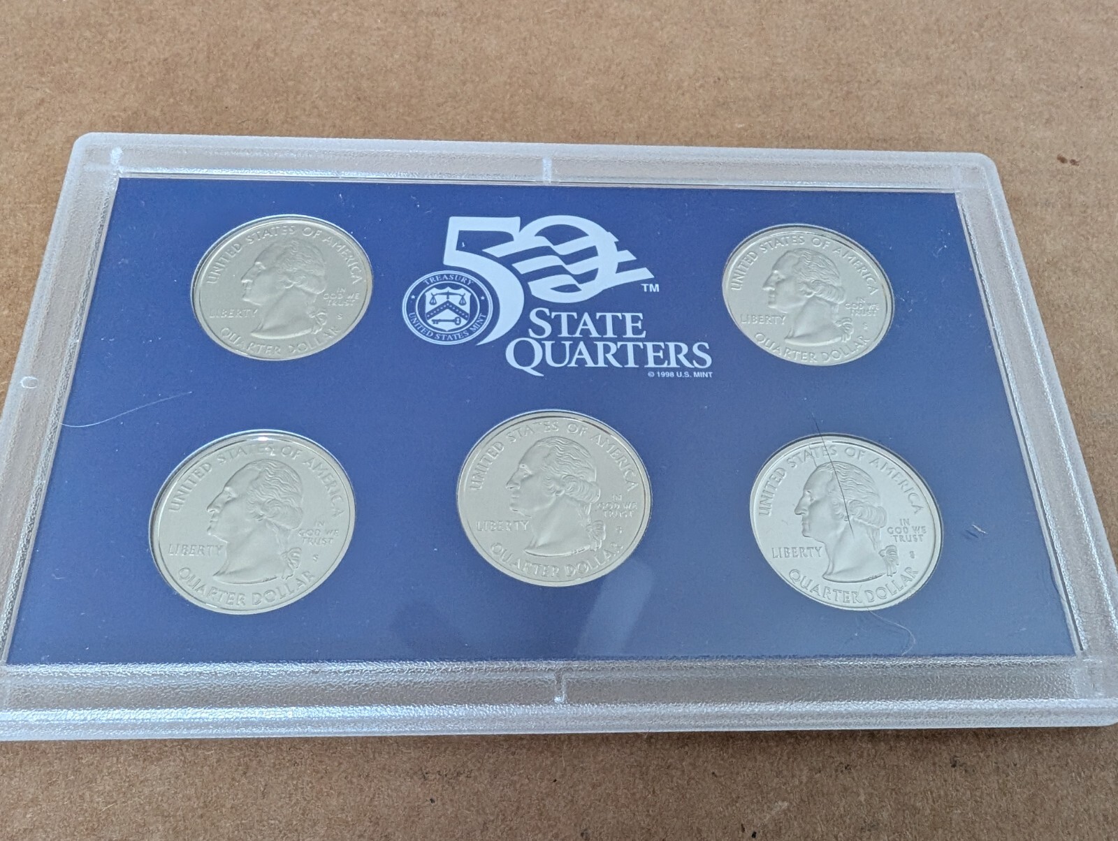 2005 Clad Proof Set U.S. Mint Original Packaging OGP COA - 11 COINS