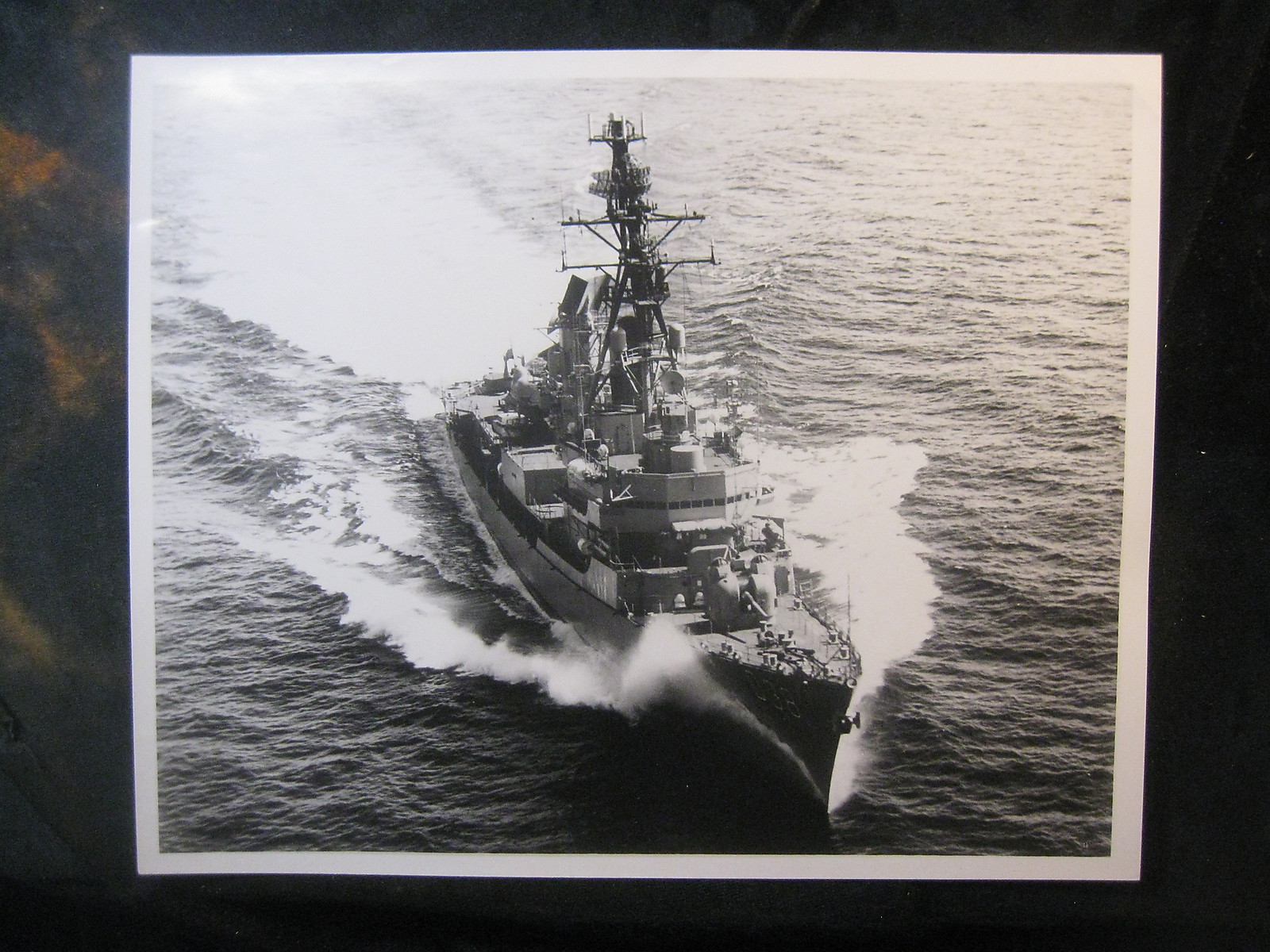 Vintage US Navy 8 x 10 Press Photo HMAS Perth D-38 Comm. July 17, 1965 880