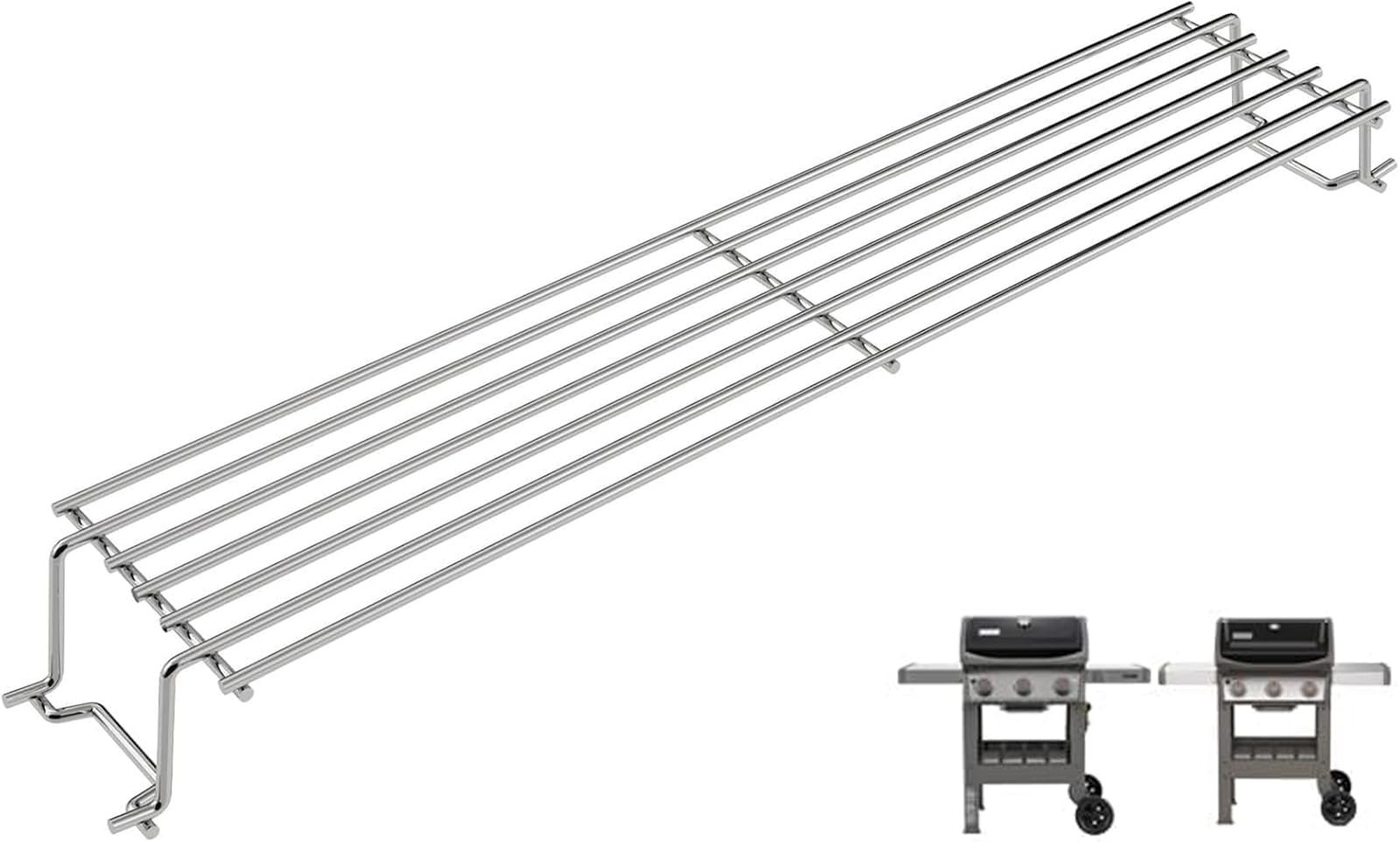 67027 Raised Warming Rack for Weber GS4 Spirit 2 Grill Parts GS4 Spirit II E3...
