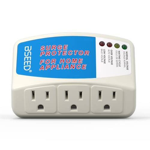 Voltage Protector, 3 Outlet Plug in Surge Protector for Home 008 1 PACK