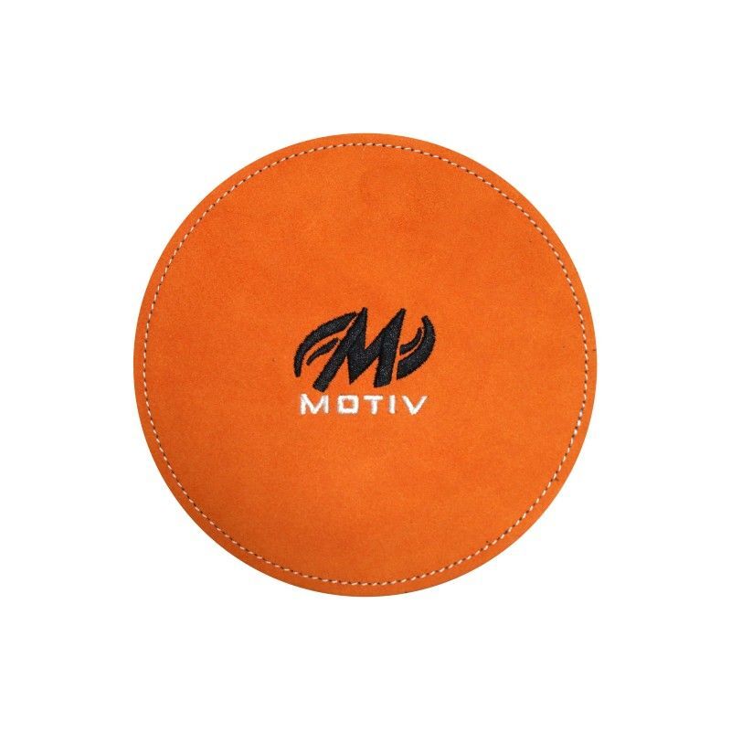 Motiv Bowling Orange Leather Shammy Pad