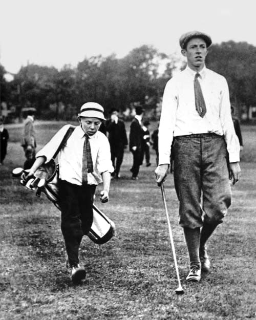 FRANCIS OUIMET Glossy 8x10 Photo US Amateur Golfer Print Eddie Lowery Poster