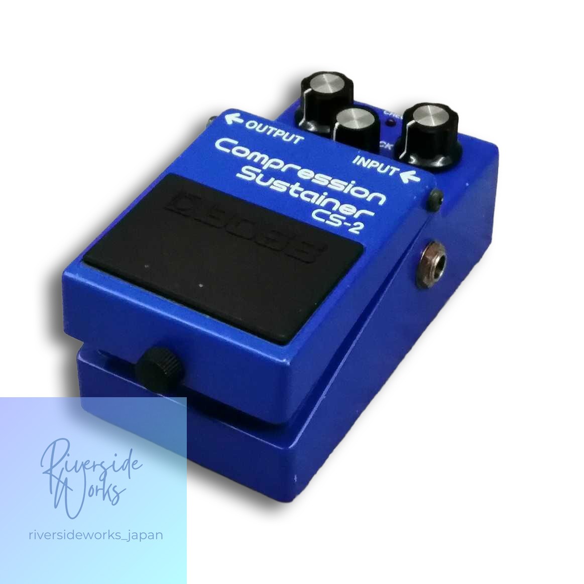 BOSS CS-2 Sustainer Guitar Effect Pedal ACA Used JP