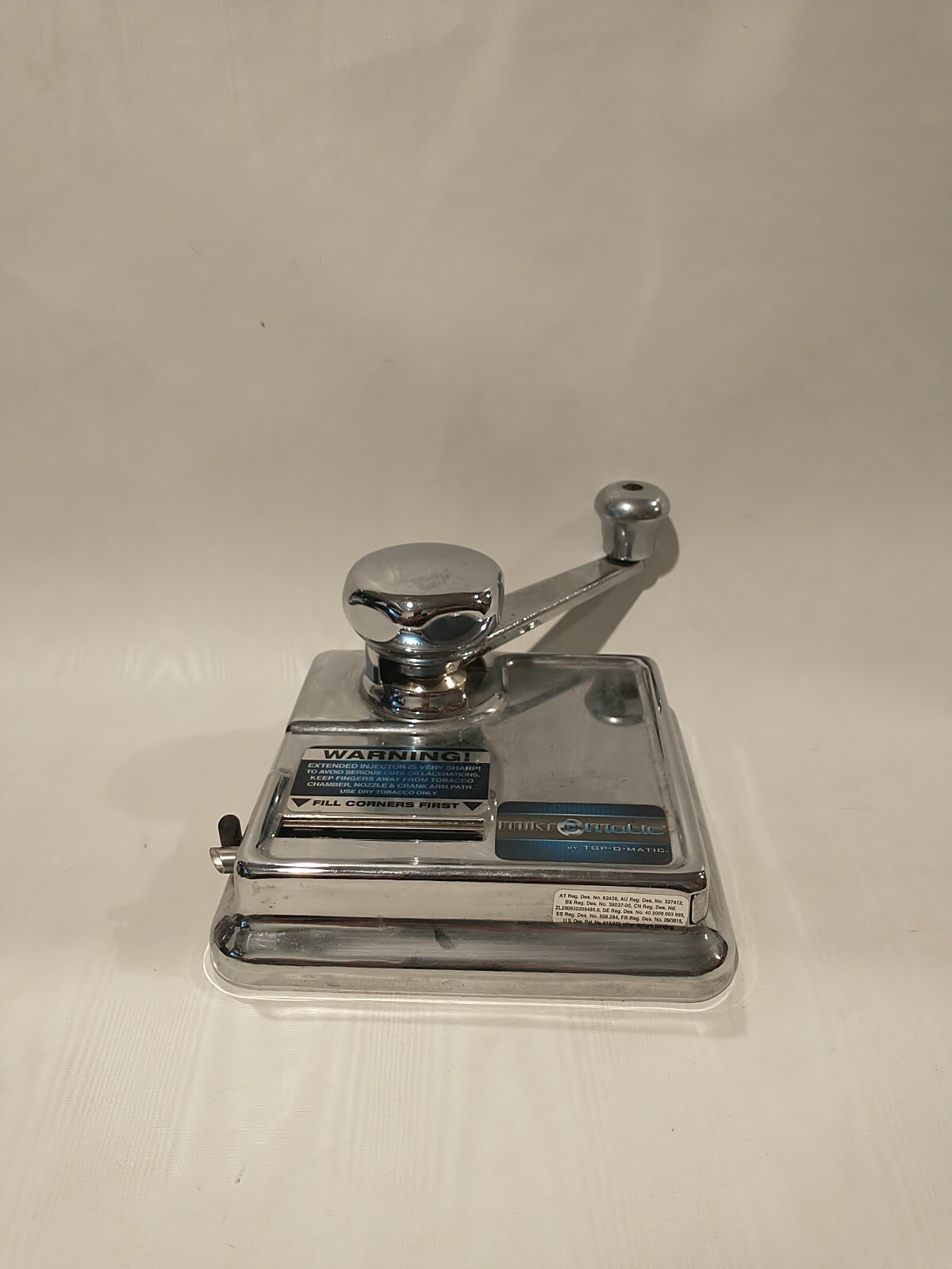 Mikromatic King Size Cigarette Tube Injector Machine by Top-O-Matic