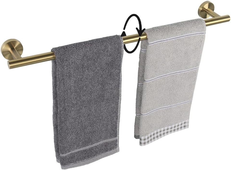 24 inch Bath Towel Bar - Thicken SUS304 Stainless Steel Bathroom Towel Holder