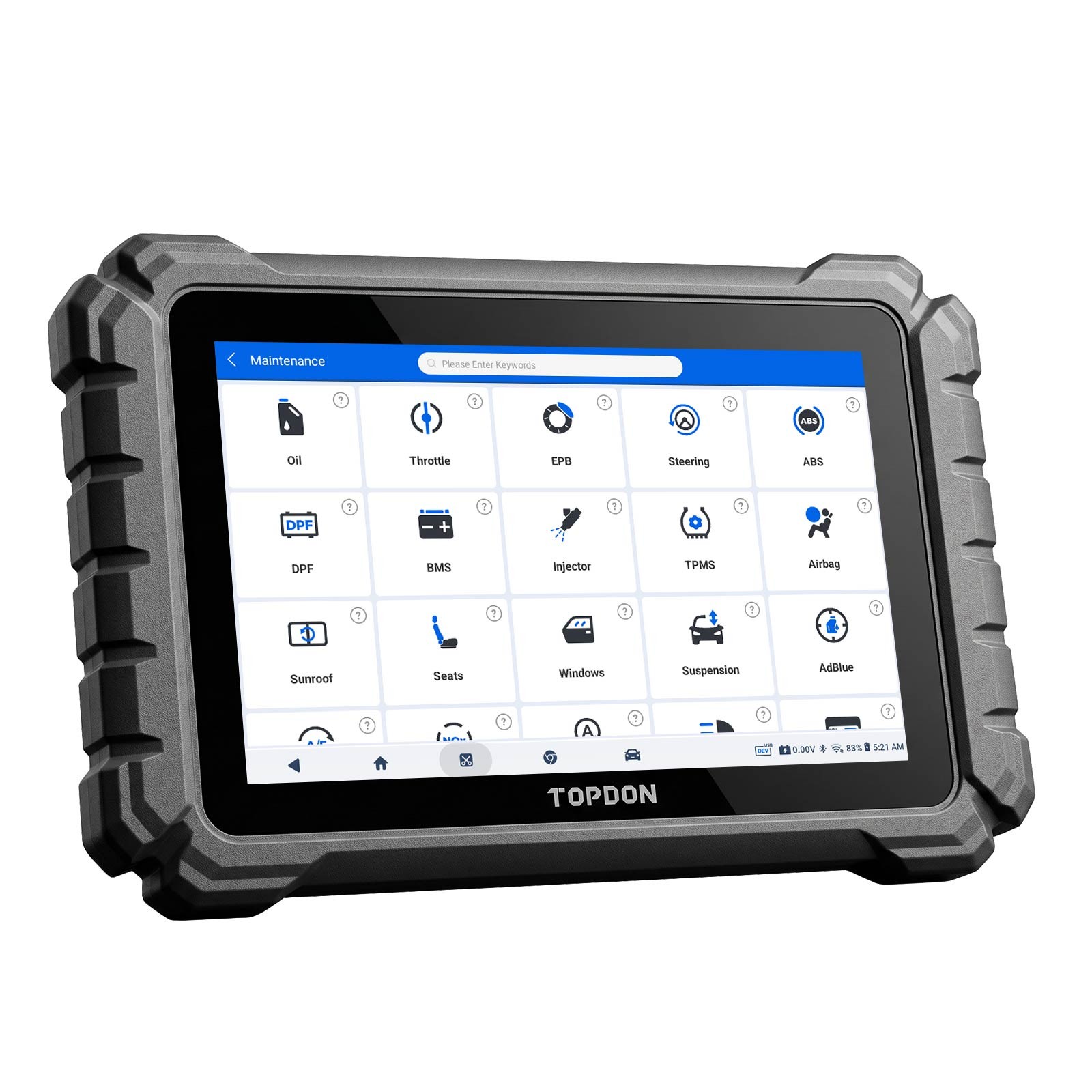 Topdon ONE Plus Bi-directiinal Diagnostic Scanner Coding J2534 Pass-Thru Program