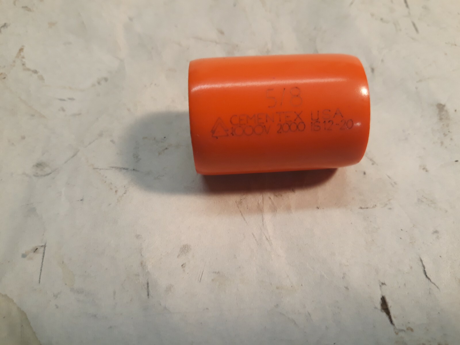 Cementex 5/8" Electricians Insulated Socket, 1/2' Drive, 1000V, NOS, NO.IS12-20