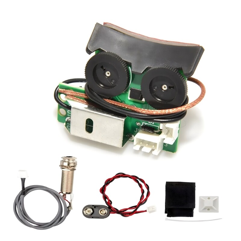 VT1 Acoustic Guitar Pickup System With Mic Board Tail Pickup Enduring