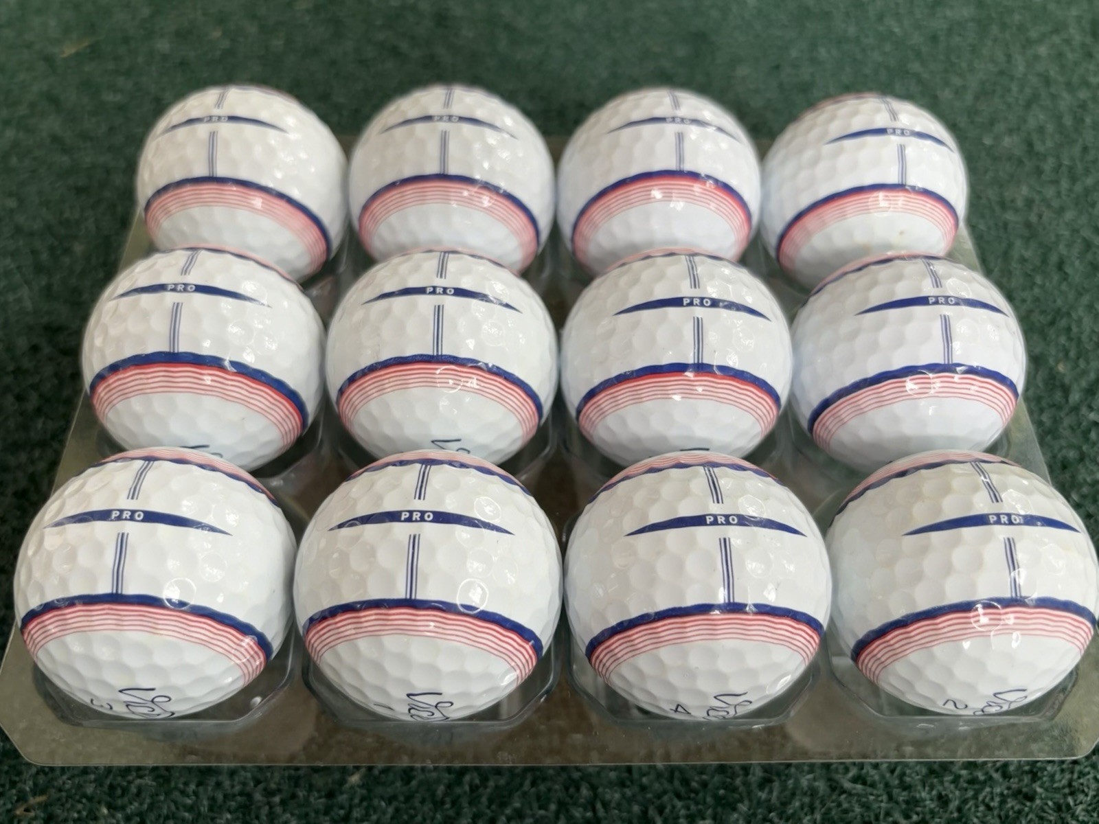 12 Vice Pro Golf Balls - Tracer - 4A/5A GREAT CONDITION !!