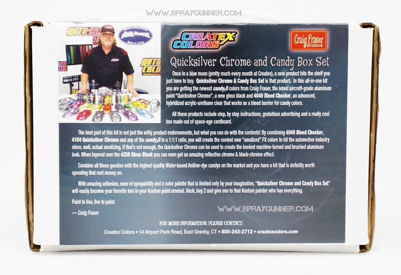 Quicksilver Chrome candy2o Box Set 4997-02