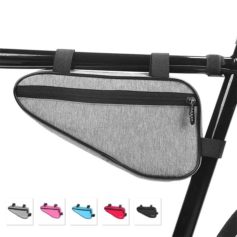 Bicycle Bike Frame Saddle Bag Triangle Water-Resistant Road MTB Top Tube Bag